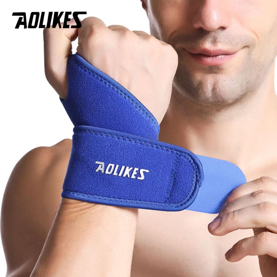 AOLIKES 1PC Adjustable Wristband Carpal Tunnel Brace Wrist Support Sport Tendinitis Pain Relief for Arthritis Wrist Bandage Wrap 1