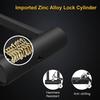 Heavy Duty U Lock for Bike Motorcycle Security 16mm Shackle 4ft 6ft Cable with Mounting Bracket Silver