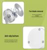 Rechargeable Portable Desktop USB Fan for Dormitory and Office Use
