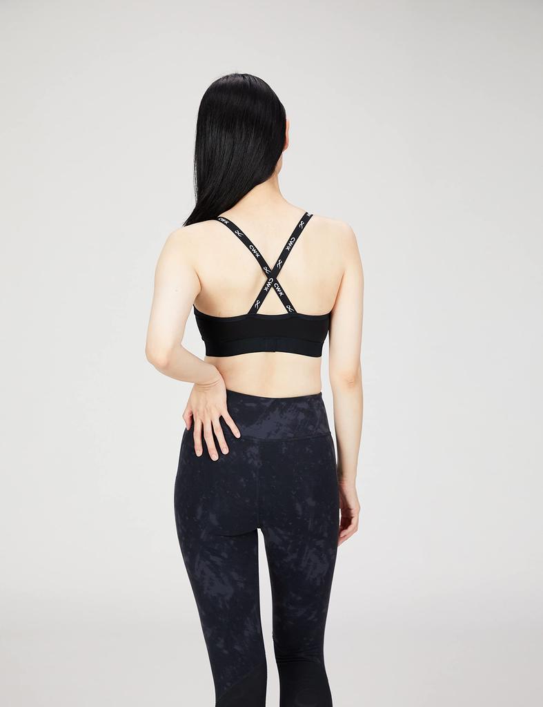 Sports Style Soft to the and BL CW-X (Wacoal) Bra, Free, Touch, Moisture-Wicking, Quick-Drying, Sweat-Deodorizing (HTY110 M)