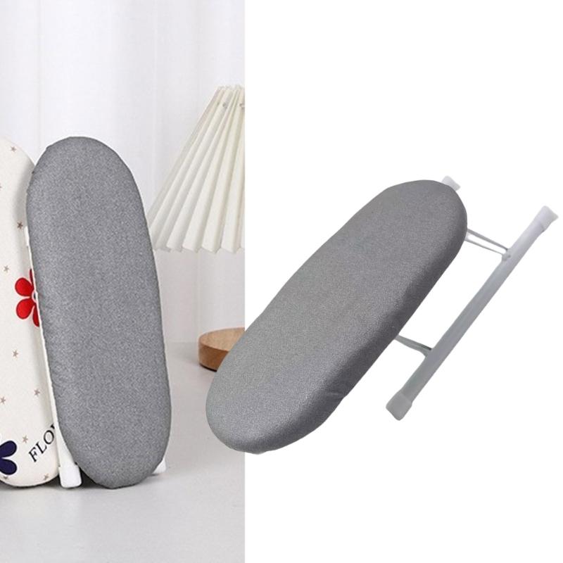 Small Table Top Ironing Board for Business Trips with Heat Resistant Cloth Cover Perfect for Students and Home Use