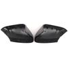 1 Pair Front Door Wing Mirror Cover Caps for 2007-2014 39894341 39894354 Replacement Rear View Mirror Cover