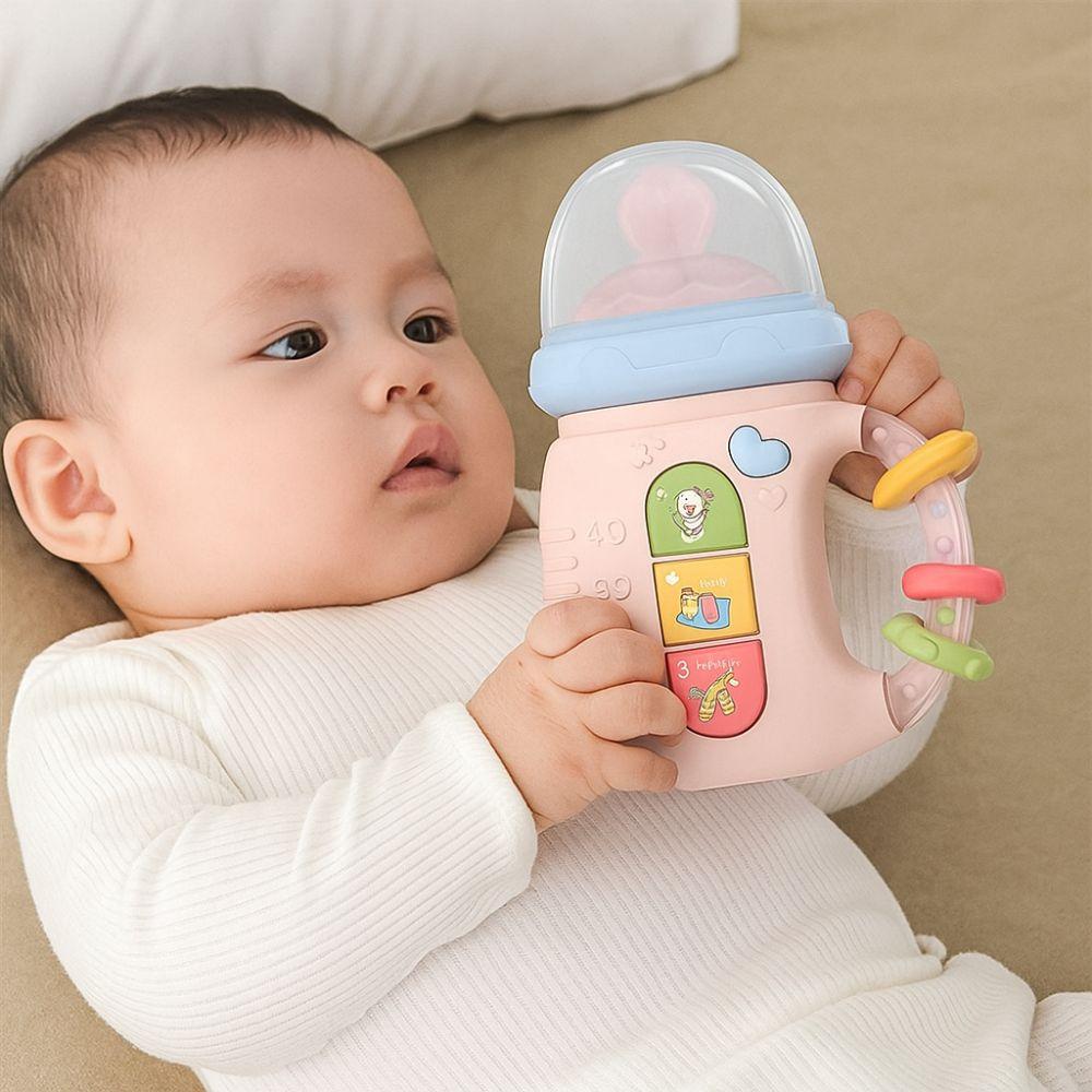 Sensory Learning Pacifier Teether Rattles Lights and Music Mobile Rattles Toys  Boys and Girls