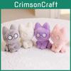 Plush Cement Cat Toy Cartoon Animal Stuffed Doll Bedroom Decoration 13cm Gift