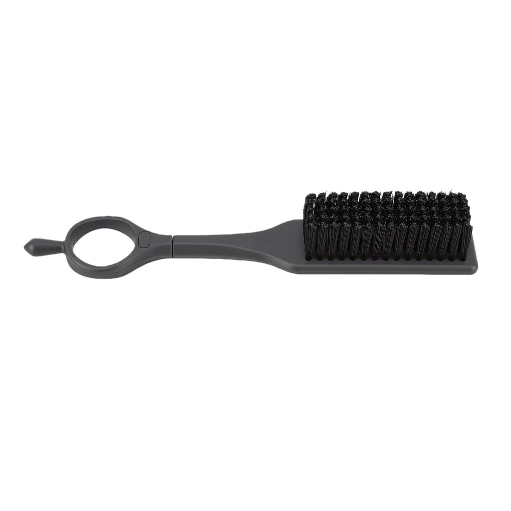 Barber Cleaning Clipper Brush Soft Portable Beard Styling Brush with Finger Ring for Stylists
