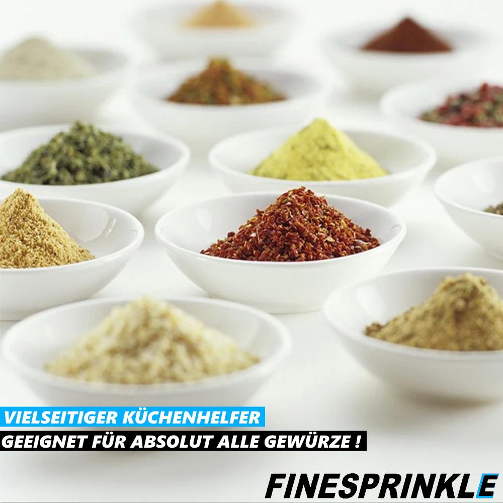 FINESPRINKLE Electric Salt & Pepper Mill Spice Mill Salt Pepper Shaker