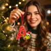26 Letters Christmas Hanging Ornaments 2D Acrylic Home Decorations for Holiday