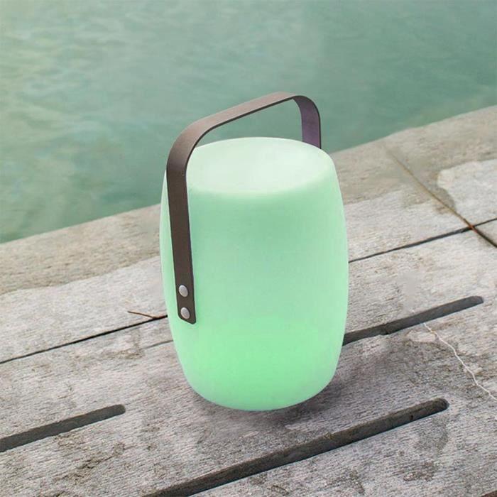 Wireless Lantern - LUMISKY - LUCY ROCK - H31 Cm - Aluminum Handle - Warm White and Dimmable White LED