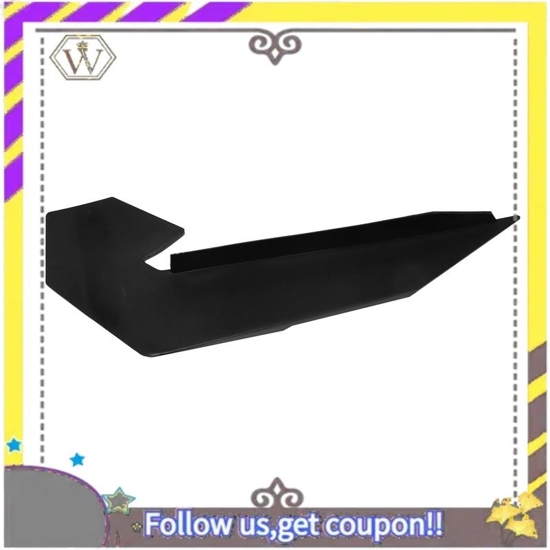 ABXV-4Pcs Car Front Bumper Lip Splitter Fin Long Air Knife Auto Body Kit Car Spoiler For Honda Civic 10TH Type-R 2019-2021