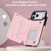 Crossbody Zipper RFID Wallet Card Slot Phone Case for IPhone 17 Pro Max 17 Air 16E 16 15 14 Plus 13 12 11 XR XS Leather Cover
