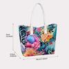 Vibrant Floral Fashion Tote Bag for Daily Carry