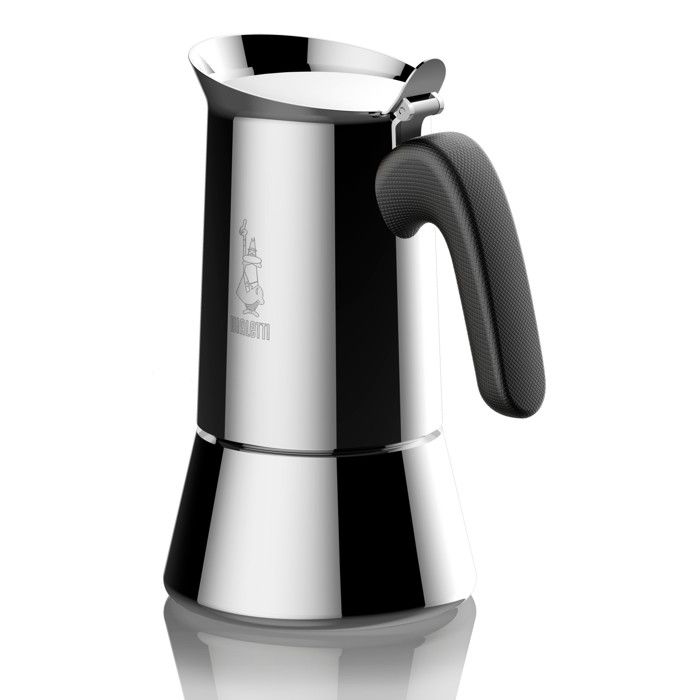 Cafetière À Moka - Bialetti - New Venus - Acier Inoxydable 18/10 - 2 Tasses - Argent