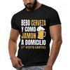 Mens Tshirt Funny Tshirt Man Beer Shirt Funny Spanish Tshirts I Drink Beer T Shirt Camiseta Hombre Camiseta Cerveza Hombre