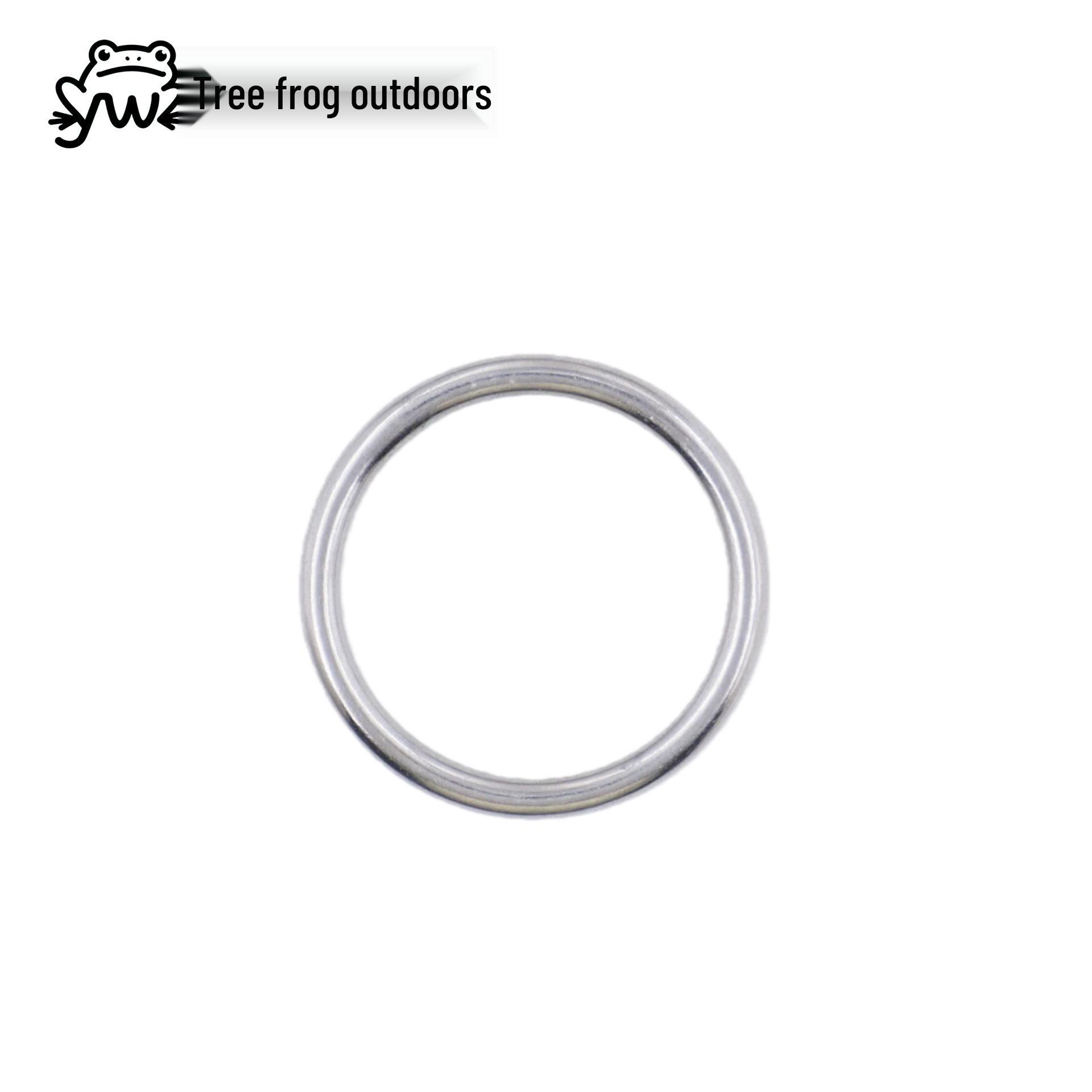 304 Stainless Steel Seamless Welded O-Ring for Load-Bearing, Lifting, and Marine Connections. 3x15