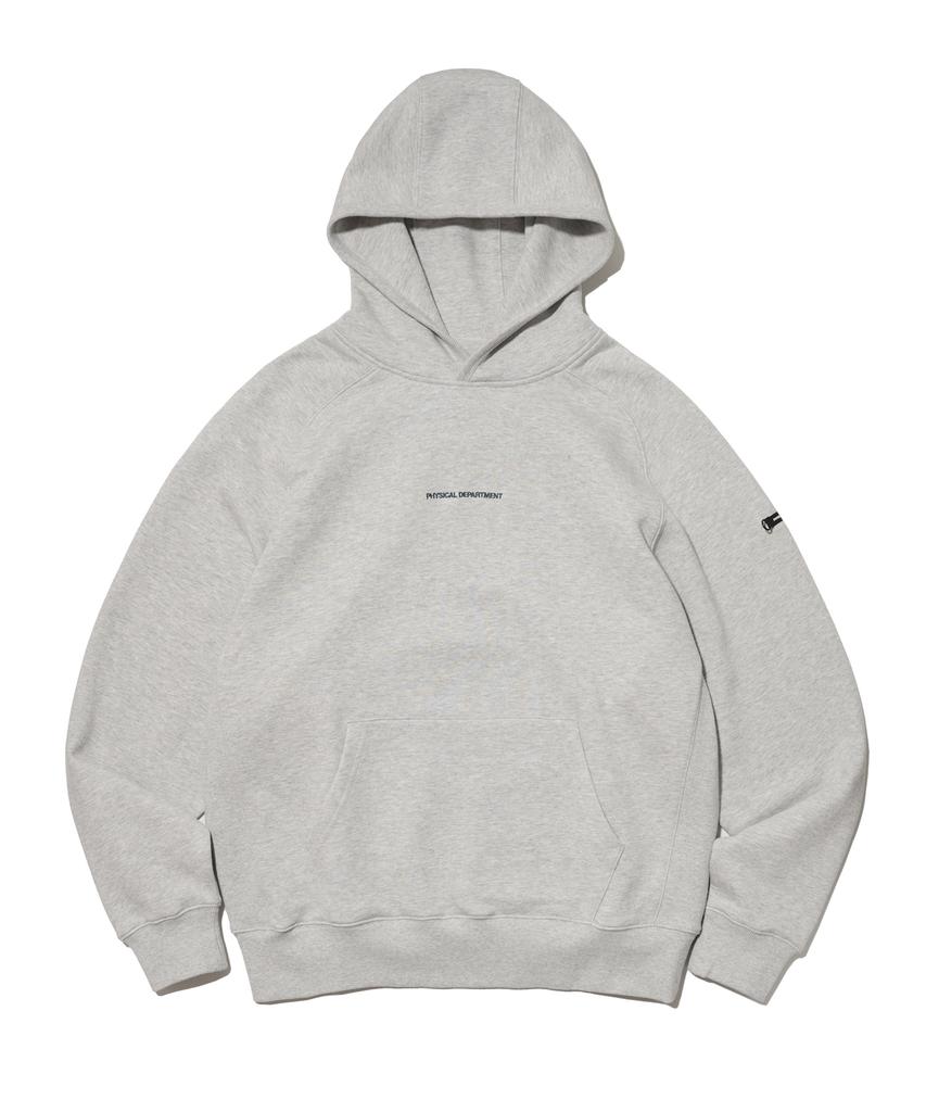 P-Dept Original Logo Field Hoodie Grey