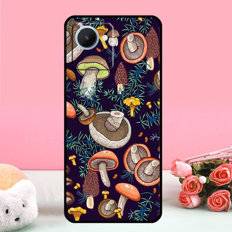 Mushroom Forest For Realme C55 C53 C35 C33 C30 C25s C21Y C11 C15 GT Neo5 GT3 GT5 9 10 11 12 Pro Plus Case