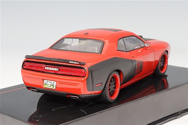 IXO Dodge Challenger SRTS 2009 1/43 Red/Black