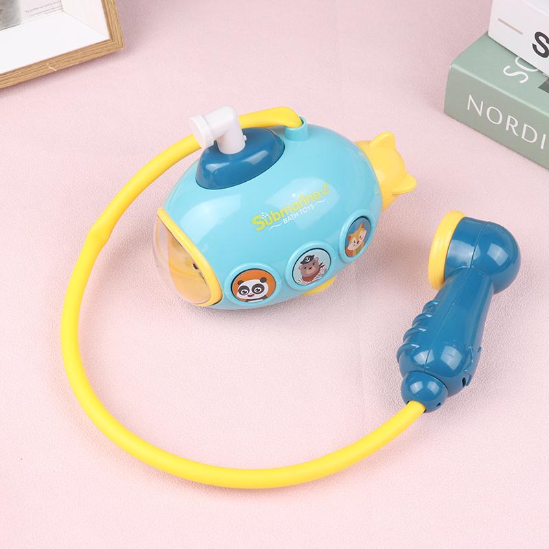 Baby Bath Toys For Kids Electric Submarine Shower Sucker Baby Toys Spray Water Toys Bathtub Toys Sprinkler Baby Shower