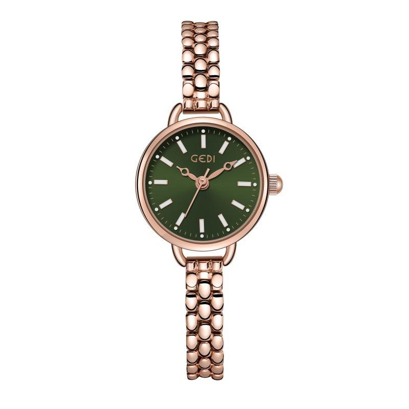 Women S Simple High-Value Fine Belt Alloy Waterproof Student Premium Bracelet Quartz Watch