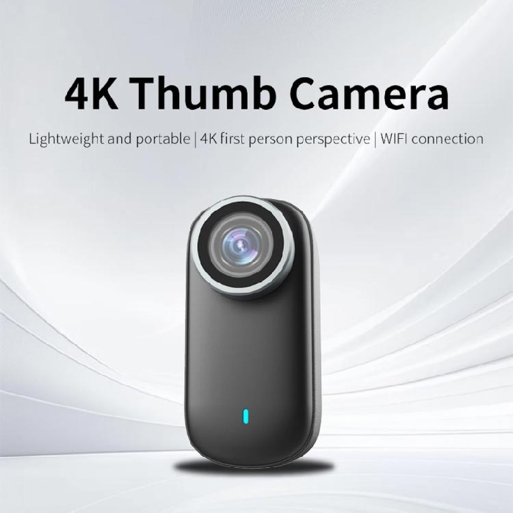 4K Magnetic Mount Camera Rotatable Head 1080P Adjustment 3H Continuous Recording Wide View Smartphone Sharing