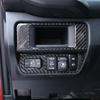 Real Carbon Fiber Fog Light Switch Button Trim Fit For Toyota Tacoma 2015-