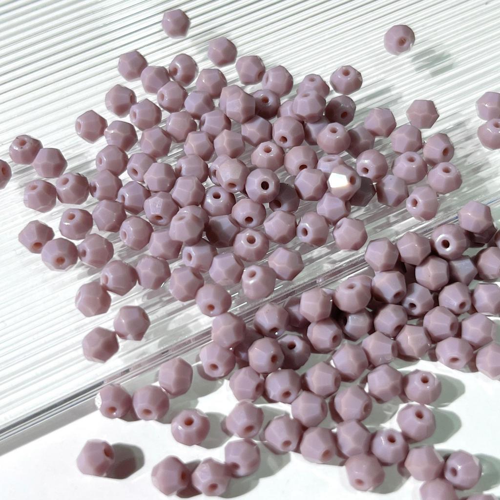 4mm Rhombus Loose Beads for DIY Jewelry: Bracelets, Necklaces, Earrings