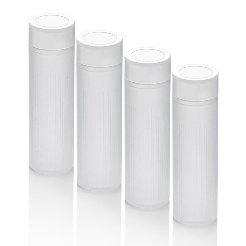 1-Slot/6-Slot Semi Transparent Battery Storage Box for AAA/AA/18650 Batteries Portable Battery Holder Case Organiser