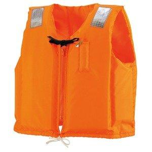 Ocean Life C-II Type Orange Life Jacket for Small Boats, Certified by the Ministry of Land, Infrastructure, Transport and Tourism
