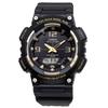 CASIO Tough Solar Ana-Digi Quartz Watch AQ-S810 Series Men's Overseas Model black x gold AQ-S810W-1A3V