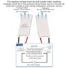 TEC1-06306 Halvledarkylchip Lång Remsa Bred och Smal Yta Utlopp Elektronisk Kylplåt Modul