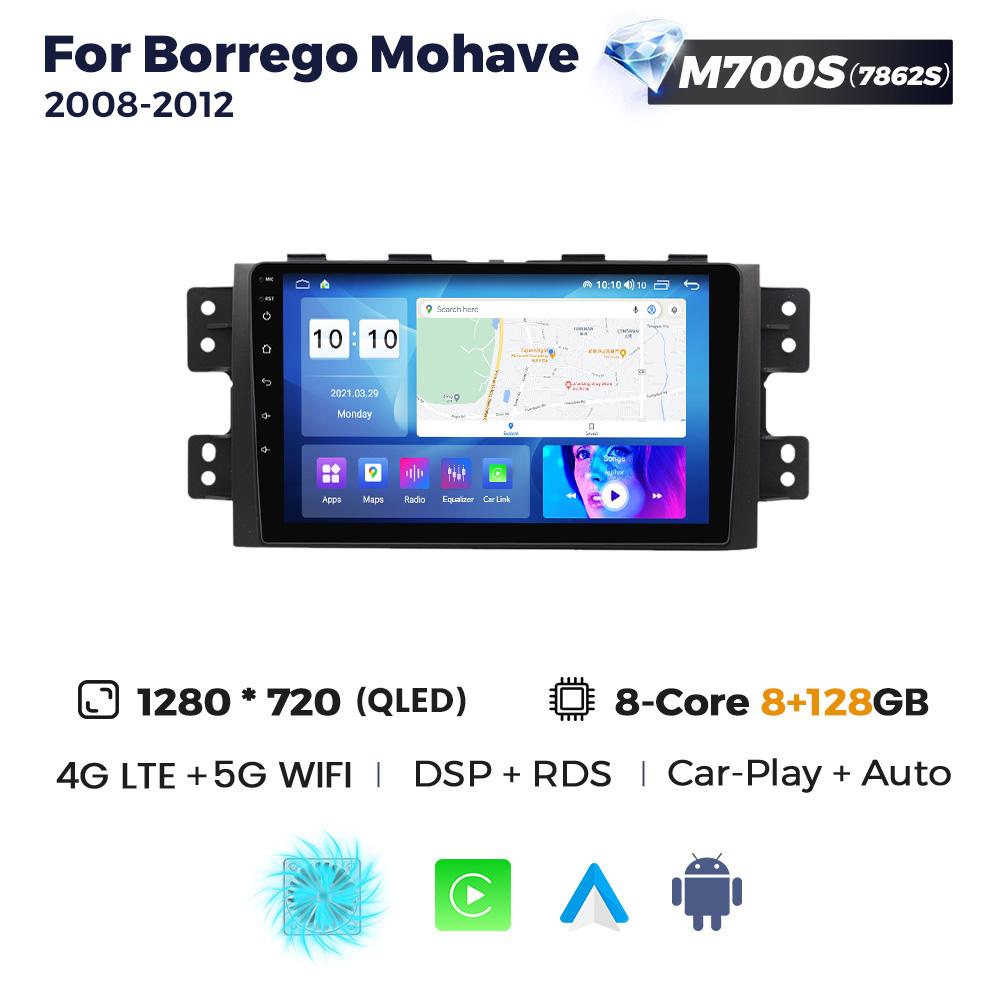 Navifly 7862S Android Car Intelligent Systems For Kia Borrego Mohave 2008-2012 Multimedia Player GPS BT Carplay Auto Stereo 2Din