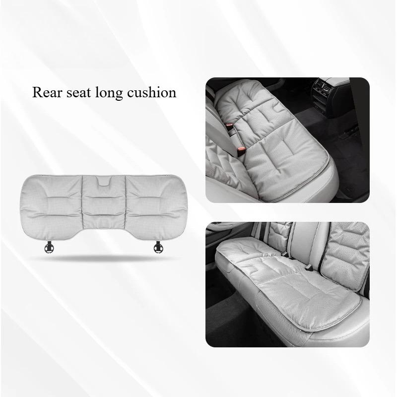 Nappi Leather Universal Premium Car Seat Cushion Breathable All-Season Comfort New Car Seat Covers Seat Accessories