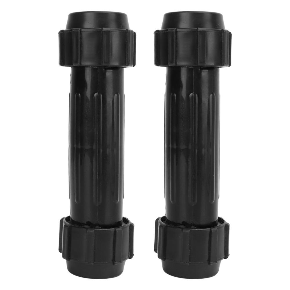 

Plastic Kayak Paddle Connector Black Paddle Connector Oars Shaft Connector Inflatable Boat 2pcs