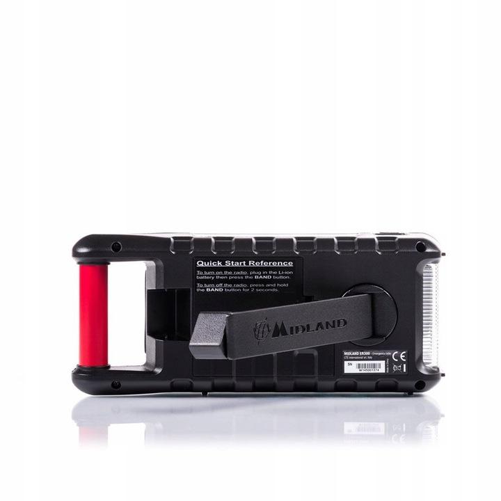 Midland Er300 Latarka Powerbank Radio Awaryjne Am/Fm Dynamo Solar Usb