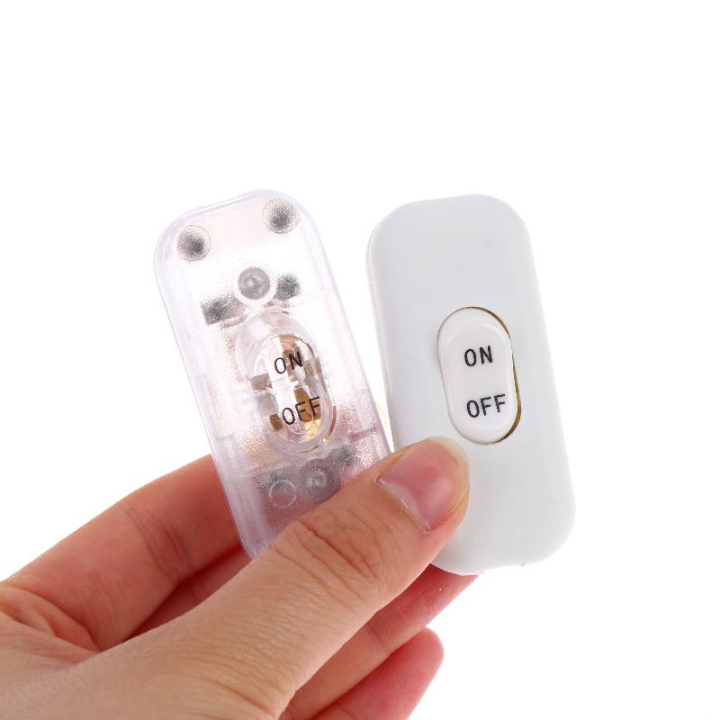 2Pcs Black Inline Cord Switch 250V 6A On/Off Lamp Control Appliance Switch Rocker For Table Lamp Desk Bed Led Lights