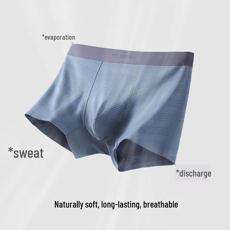 Men's Modal Cotton Blend Boxer Briefs (3-Pack)