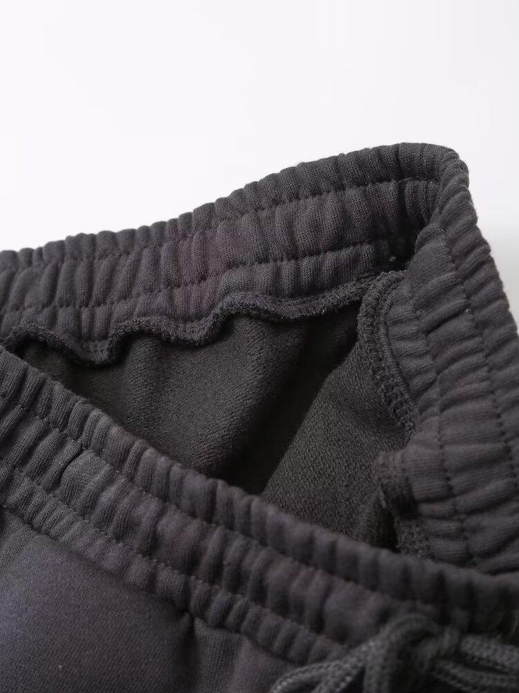 2024 Autumn Women's European & American Style Fashion Printed Sweatshirt & Long Pants Set