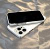 Luxus Clmj Koreanisches INS Coole Katze Handyhülle für iPhone 17 16 15 14 13 12 11 Pro Max X XS XR Plus Air Glänzende Folie Harte PC-Abdeckung