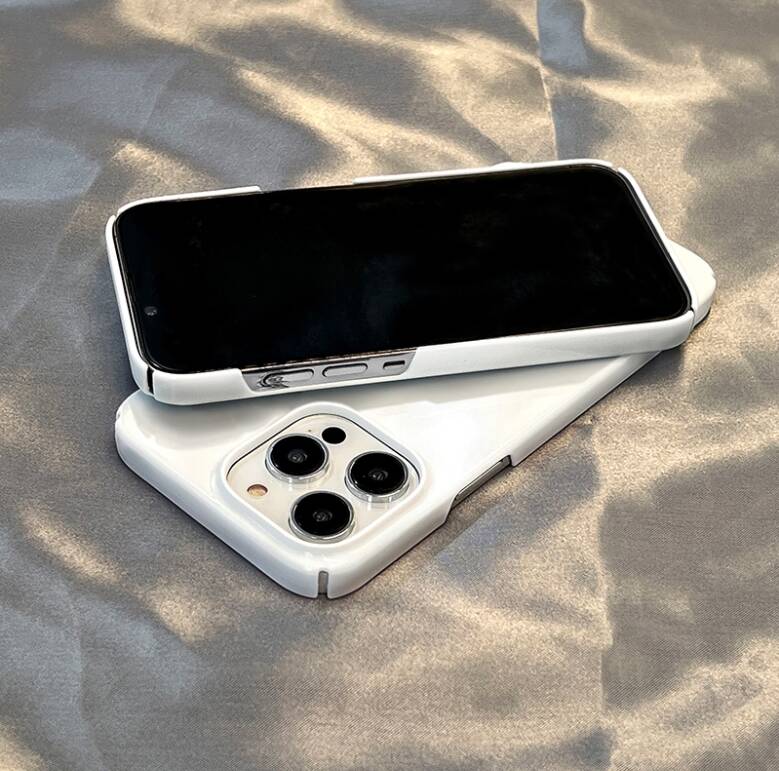 Luxus Clmj Koreanisches INS Coole Katze Handyhülle für iPhone 17 16 15 14 13 12 11 Pro Max X XS XR Plus Air Glänzende Folie Harte PC-Abdeckung