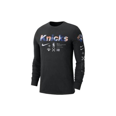 New York Knicks Men's Nike Nba Long-Sleeve T-Shirt DZ0358-010
