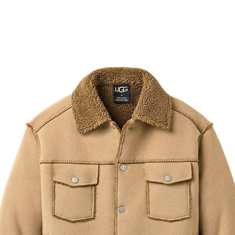 UGG Fw25 Single Button Lapel Long Sleeve Jacket Men Jacket 1171455-SAN