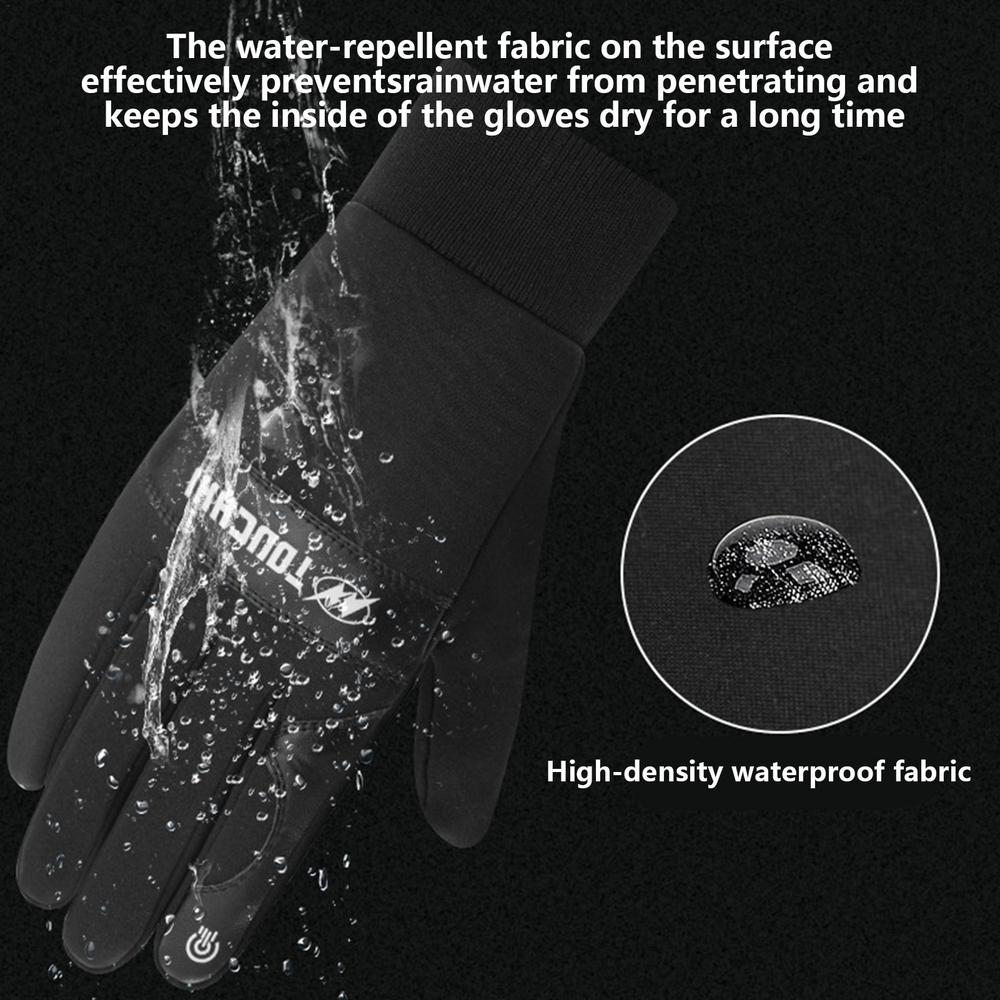 USB Touch Screen Gloves for Women Men Winter Warm Electric Heated Gloves Heated Motorcycle Gloves Windproof Heated Gloves