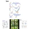 Butterfly Rainbow Prism Pvc Window Decal For Living Room And Bedroom Decor