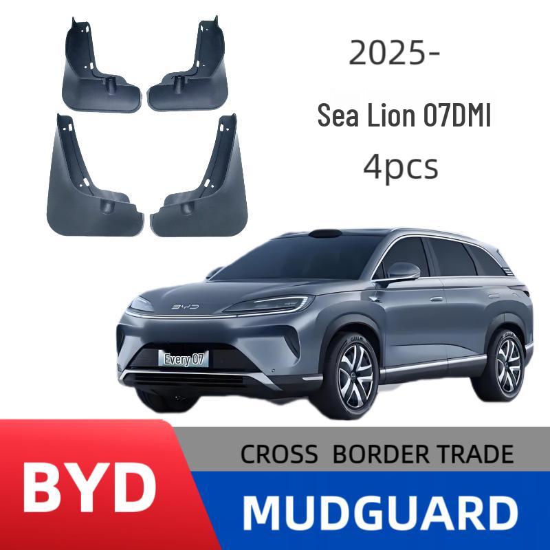 

Compatible with BYD Sea Lion 07EV/07DMI Car Tire Mudguard, Punch-Free Installation