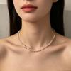 Versatile Irregular Pearl Women's Clavicle Necklace - Trendy Fashion Choker