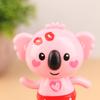 Kawaii Cartoon Koala Ornaments Solar Power Shaking Head Toy Car Ornament Decor