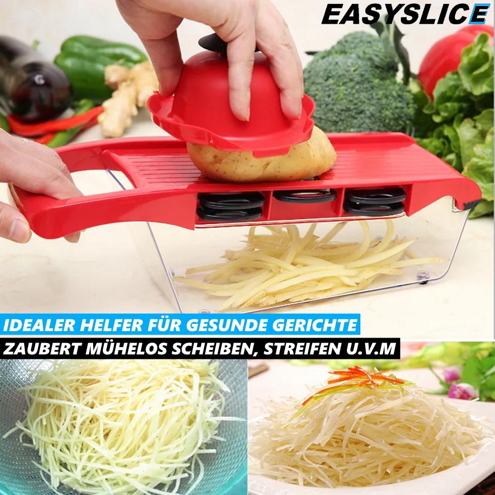 EASYSLICE Mandoline Vegetable Cutter Vegetable Slicer Multi Cutter Vegetable Peeler