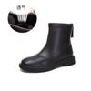 New Retro Martin Boots Women's 2025 Autumn and Winter Thick Heel Short Boots Women's Versatile British Style Thin Boots Casual Women's Boots Tide