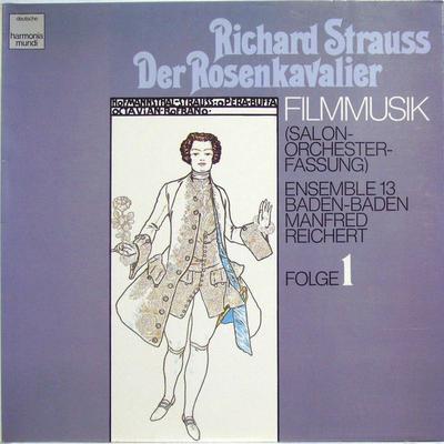 LP Record RICHARD STRAUSS ENSEMBLE 13 BADEN   Der Rosenkavalier Filmmusik Salon 1C06599904 DEUTSCHE HARMO 1980 Germany Classical Used