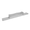 Kids Bathtub Water Guard Silicone Bathtub Edge Water Guard with Suction Cups Prevent Water Spill Gray